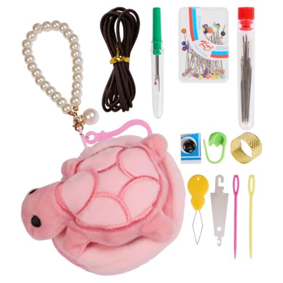Sewing Pin Cushion - Poduszeczka na igły w kształcie żółwia