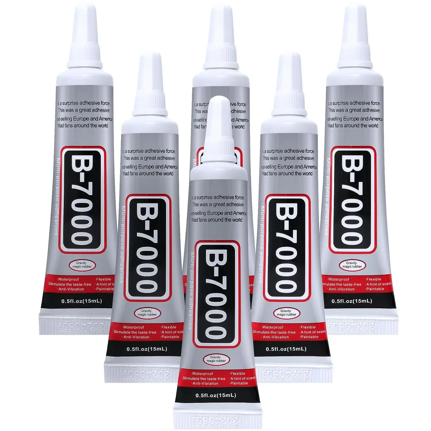 Fabric Glue Bond - ICUTE-FITTDYHE 6 szt. Klej do biżuterii