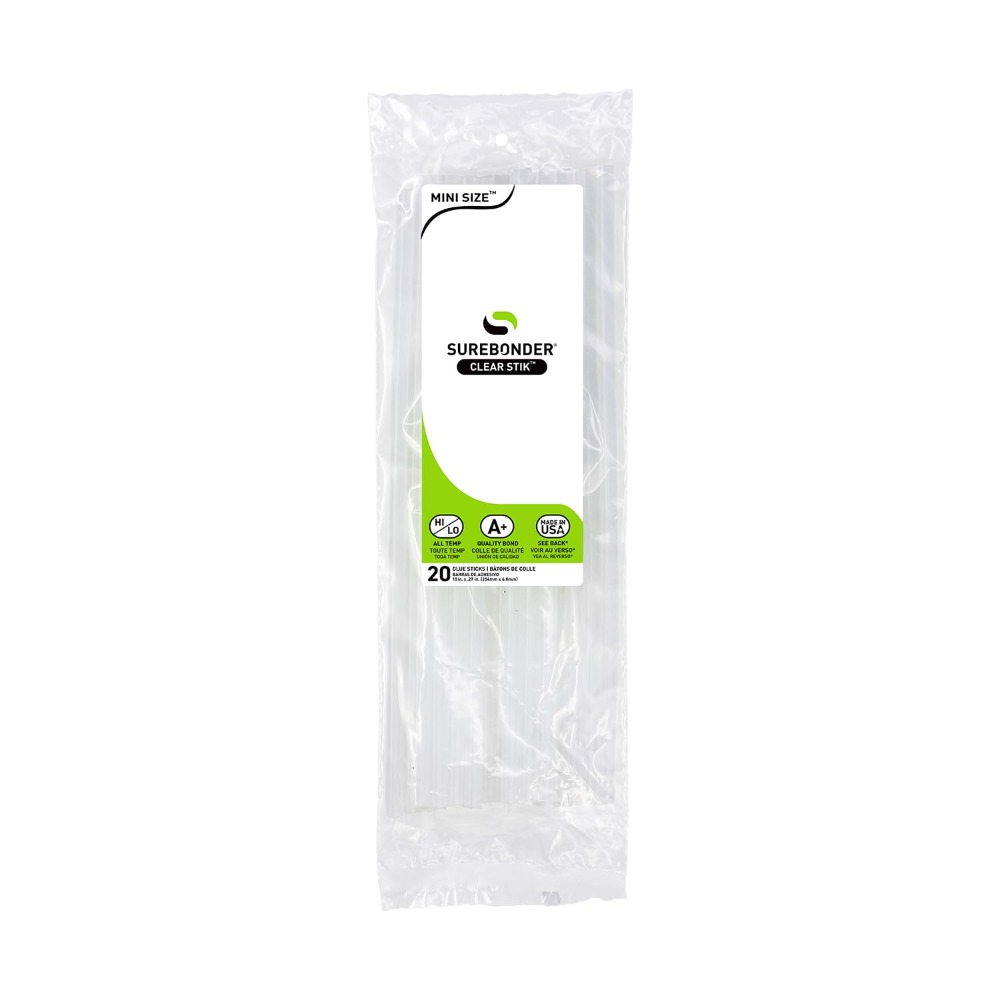 Fabric Glue Bond - Mini wklejki termotopliwe 10 cali, 20