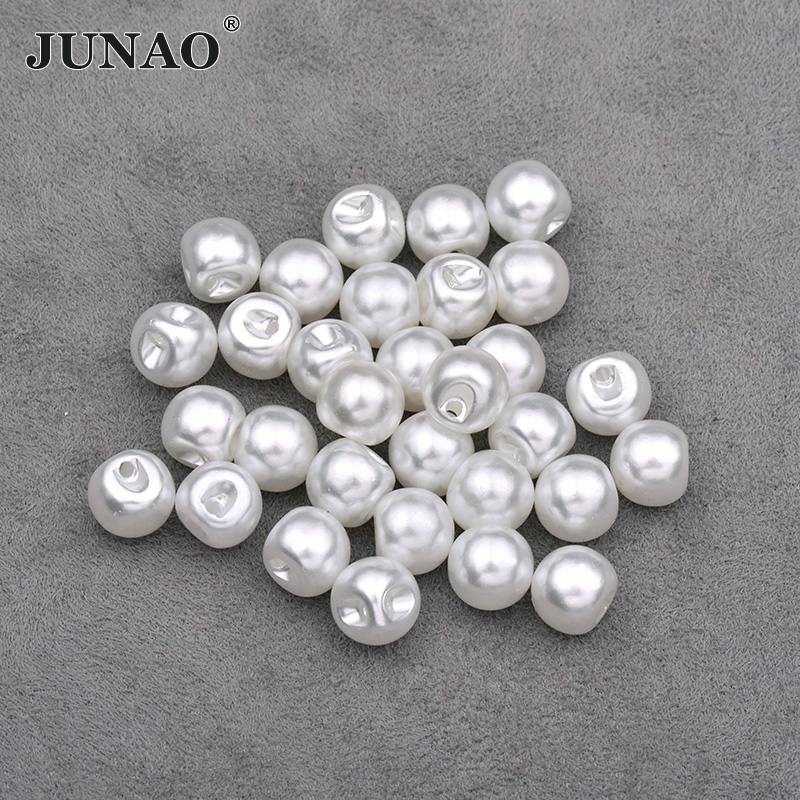 Button Hole Cutter - JUNAO 8mm 10m 12mm Białe perłowe