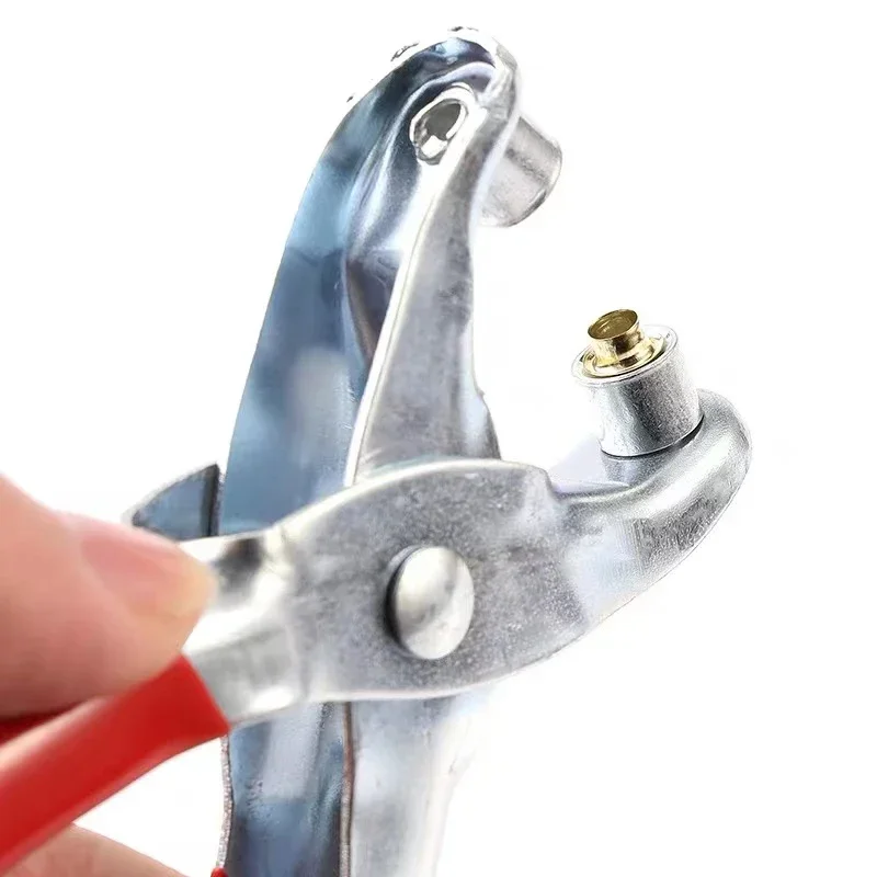 Snap Button Plier - 100 szt. Pierścieni z zatrzaskiem 4mm,