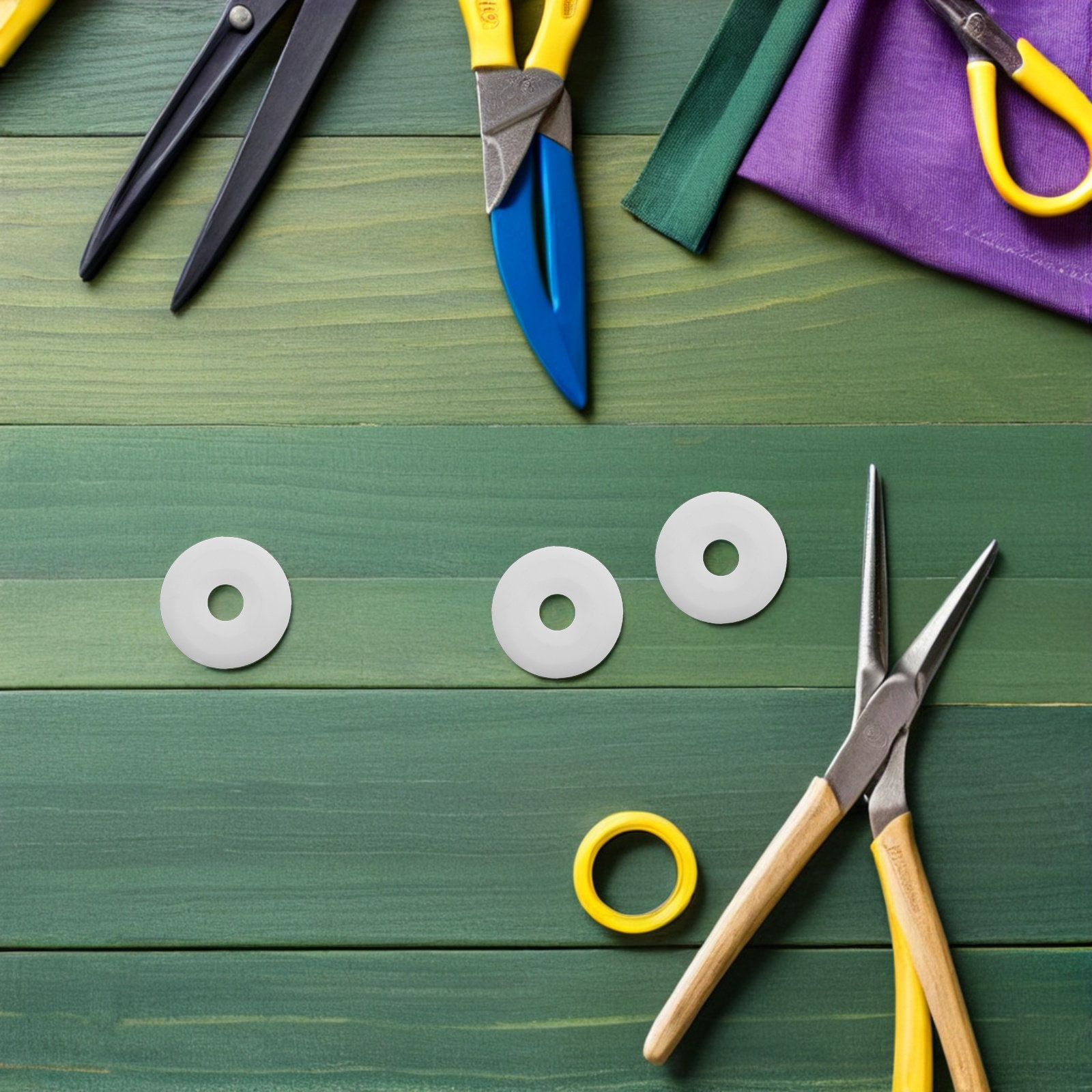 Sewing In Textile Industry - 30 szt. Ceramicznych prowadnic nici, odporne