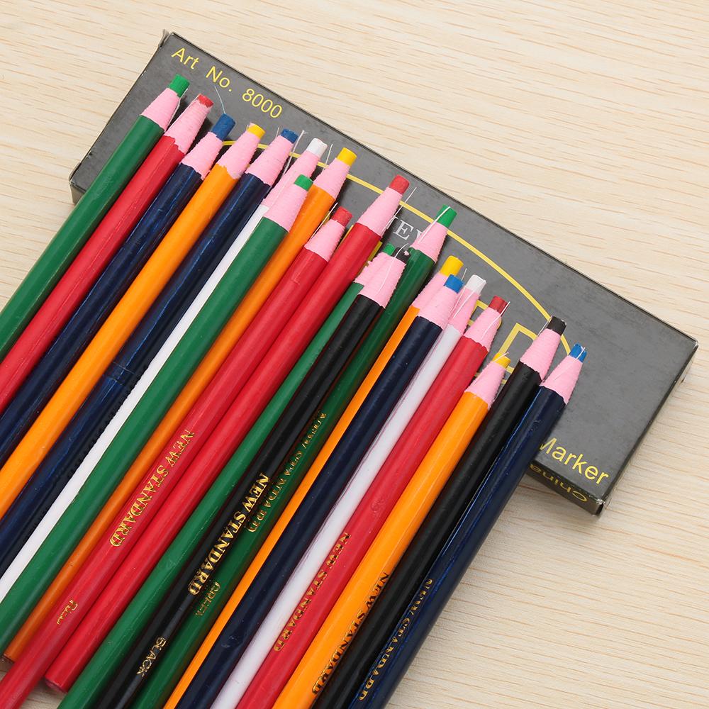 Tailor Chalk Marker - 12 szt. Ołówek krawiecki do odzieży