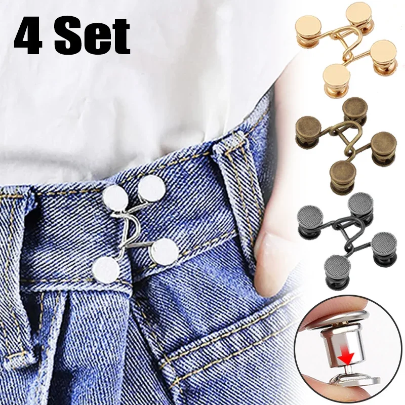 Button Hole Cutter - 1/4 zestaw bezgwoździowe metalowe zatrzaski do