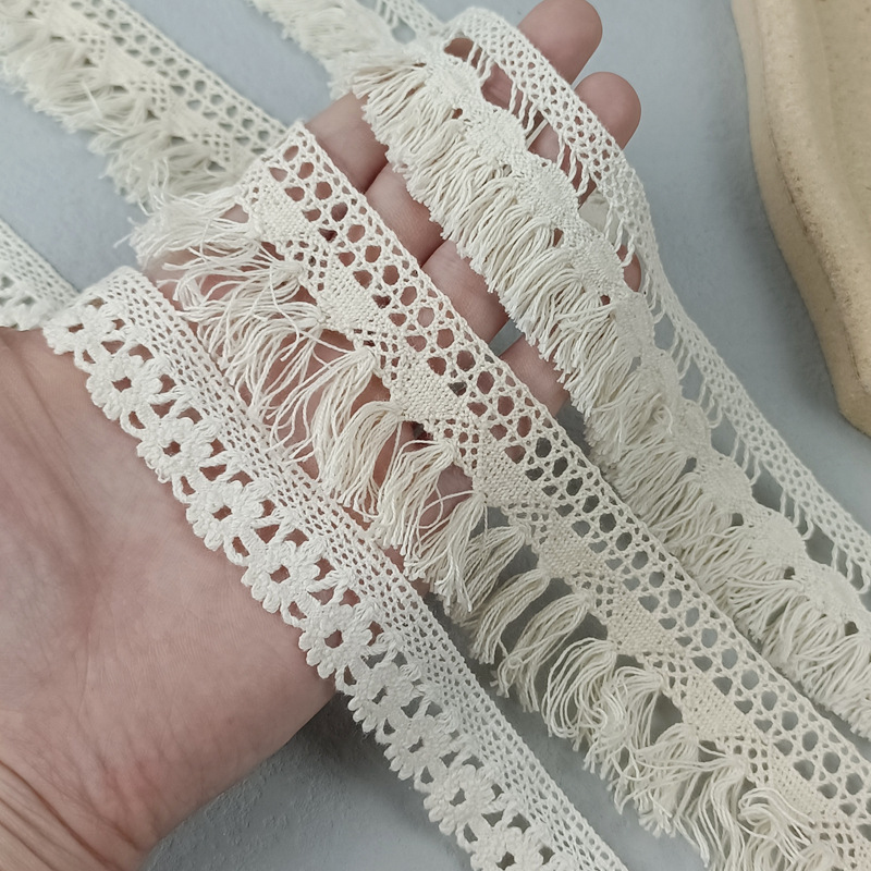 Sewing Eyelet Fabric - Frędzle do zasłon Zasłona Sofa Bawełniana