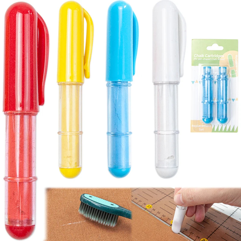 Tailor Chalk Marker - Kreda do tkanin Wymazywalne ołówki do