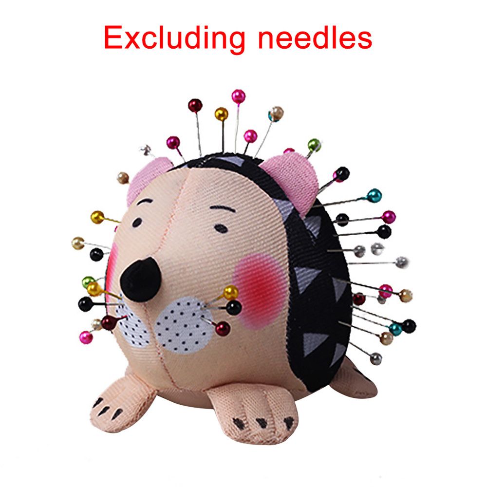 Sewing Pin Cushion - Przenośna Kreskówkowa Jeż Haft Krzyżykowy DIY