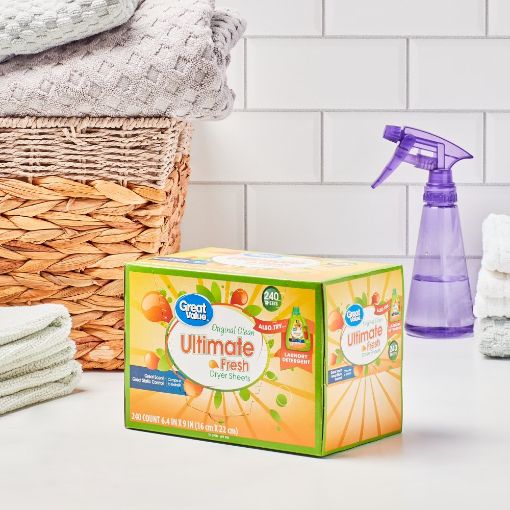 Fabric Softener Sheet - Ultimate Fresh Dryer Sheets Original Clean
