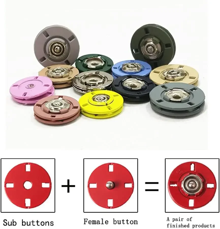 Kolorowe metalowe zatrzaski do – Button Hole Cutter recenzja i cena