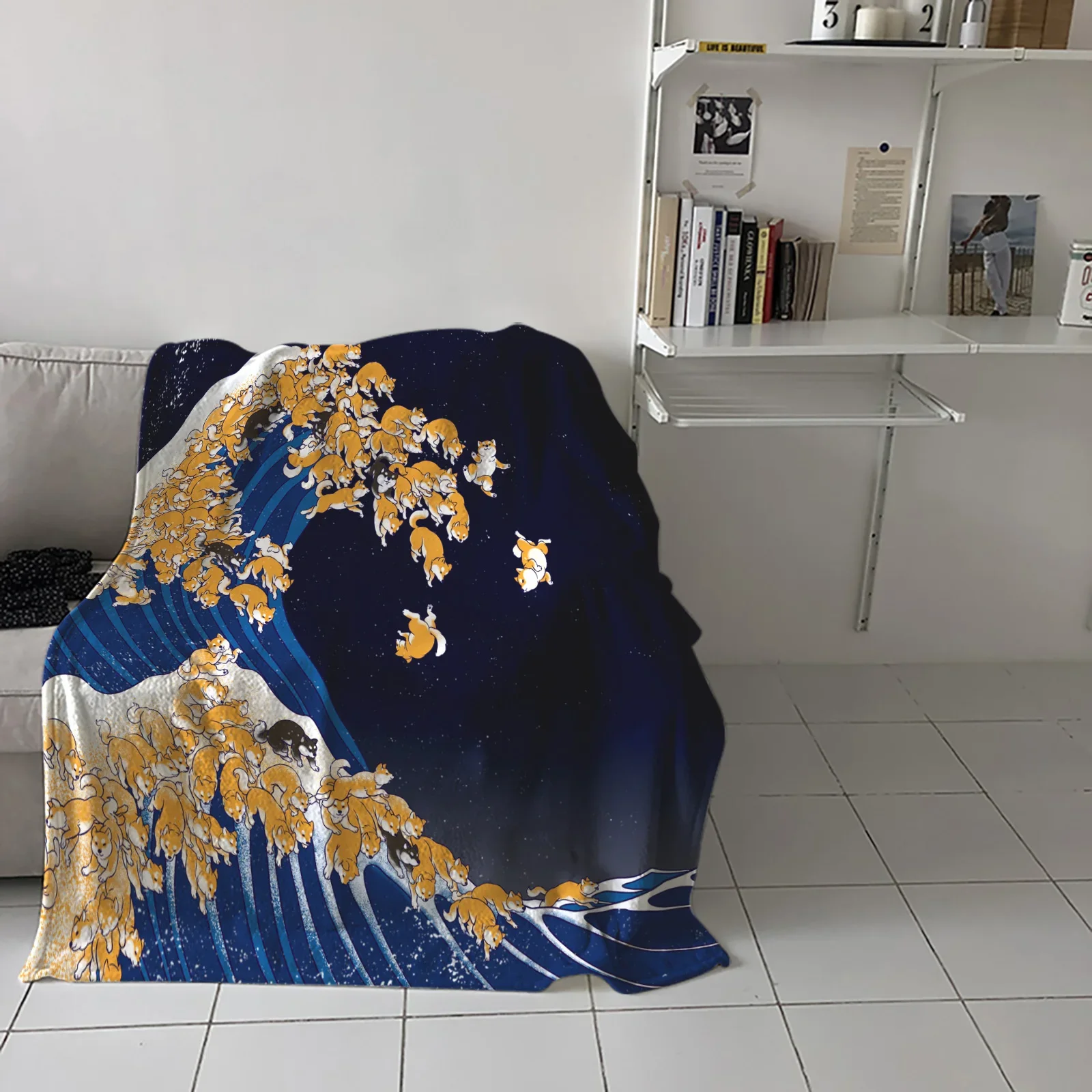 Shiba Inu koc flanelowy ciepły – Fabric Softener Sheet recenzja i cena