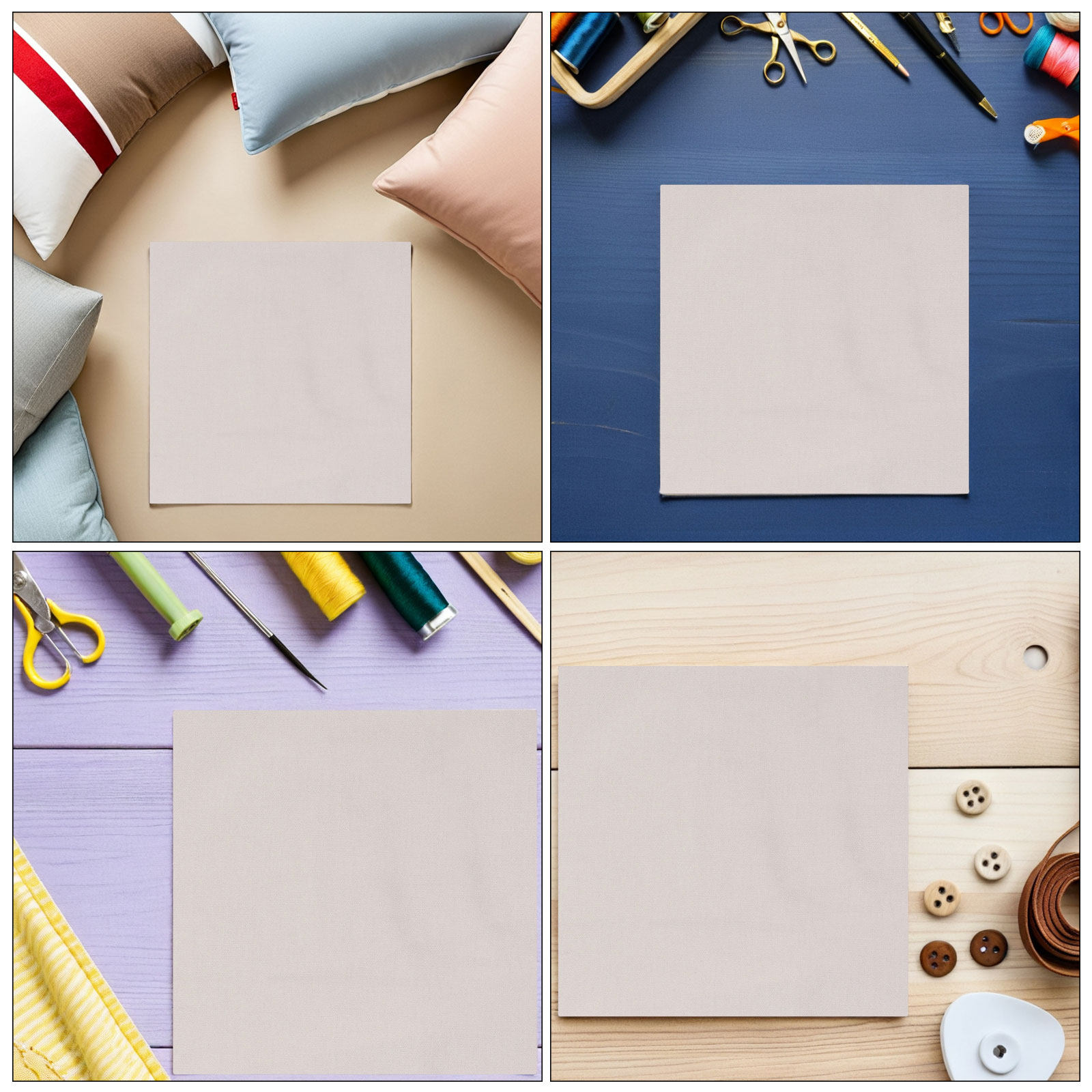 5 szt. Tkanina do haftowania,  – Sewing Embroidery Fabric recenzja i cena