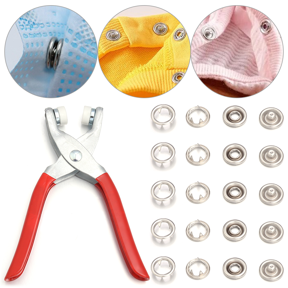 50 zestawów 7.5/9.5/11mm Zatrz – Snap Button Plier recenzja i cena