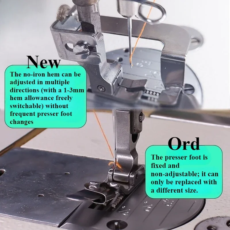 Regulowana stopka do obszywani – Sewing Hemming recenzja i cena
