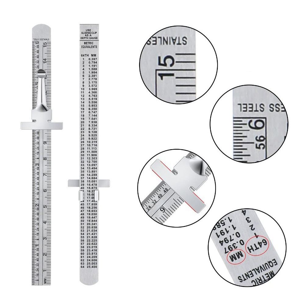Odłączana linijka ze stali nie – Seam Gauge Metal recenzja i cena
