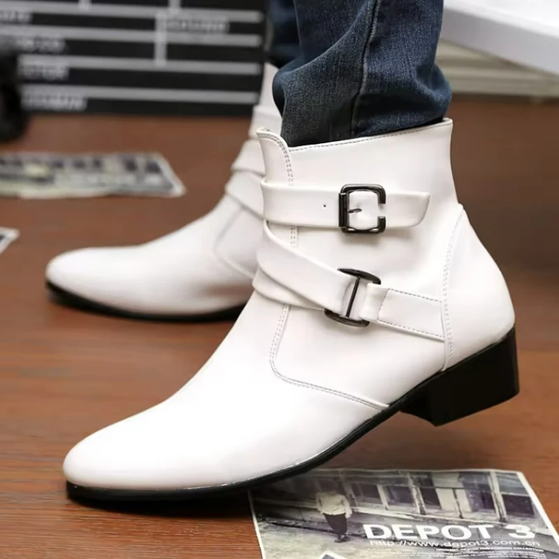 Nowe męskie buty skórzane Chel – Sewing Nylon recenzja i cena