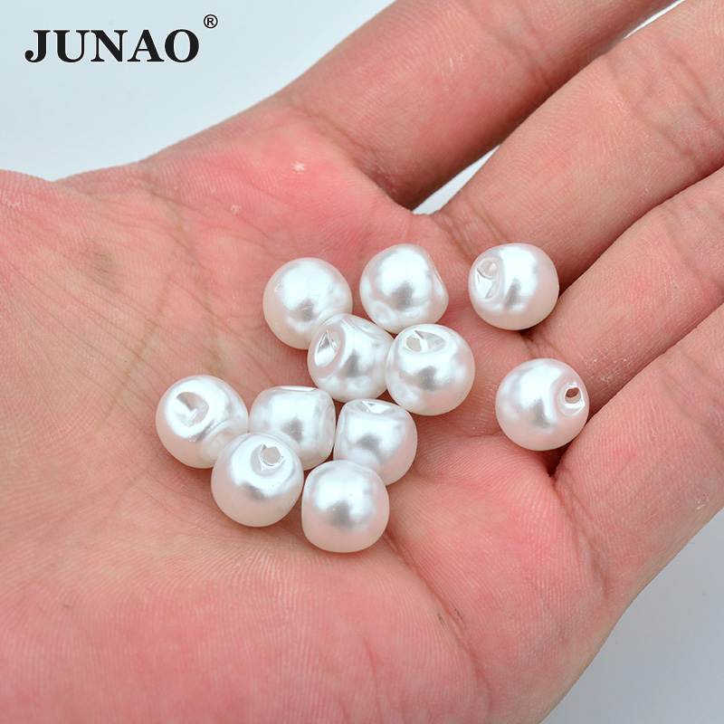 JUNAO 8mm 10m 12mm Białe perło – Button Hole Cutter recenzja i cena