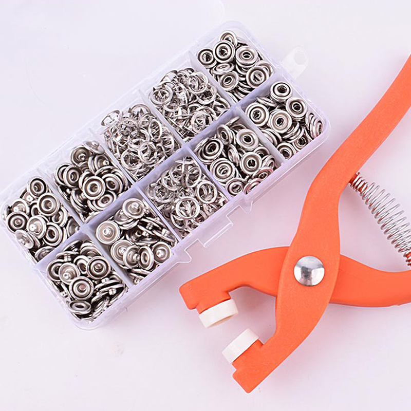 50/100 SZT. Metalowe guziki do – Snap Button Plier recenzja i cena