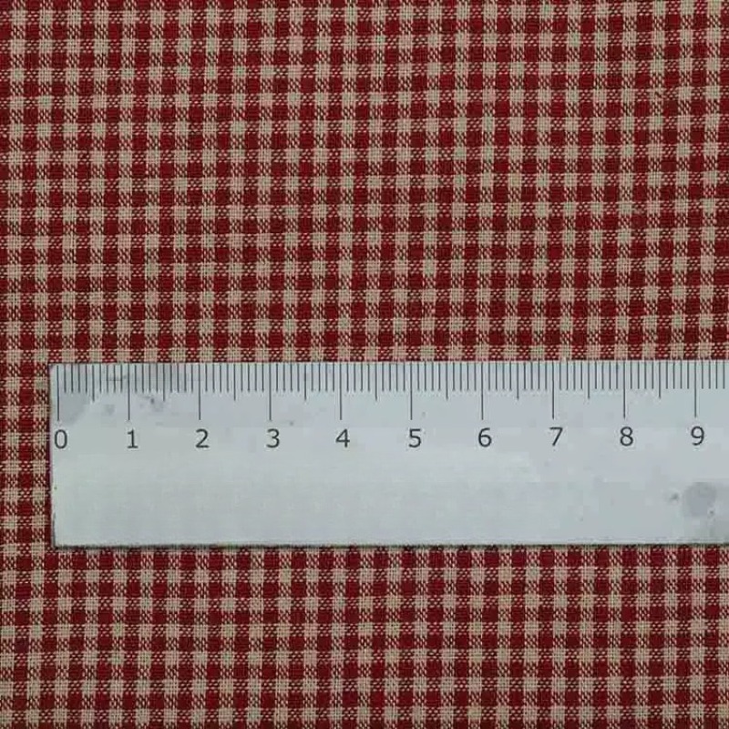 Tkanina w kratę vintage, barwi – Vintage Sewing Textile recenzja i cena