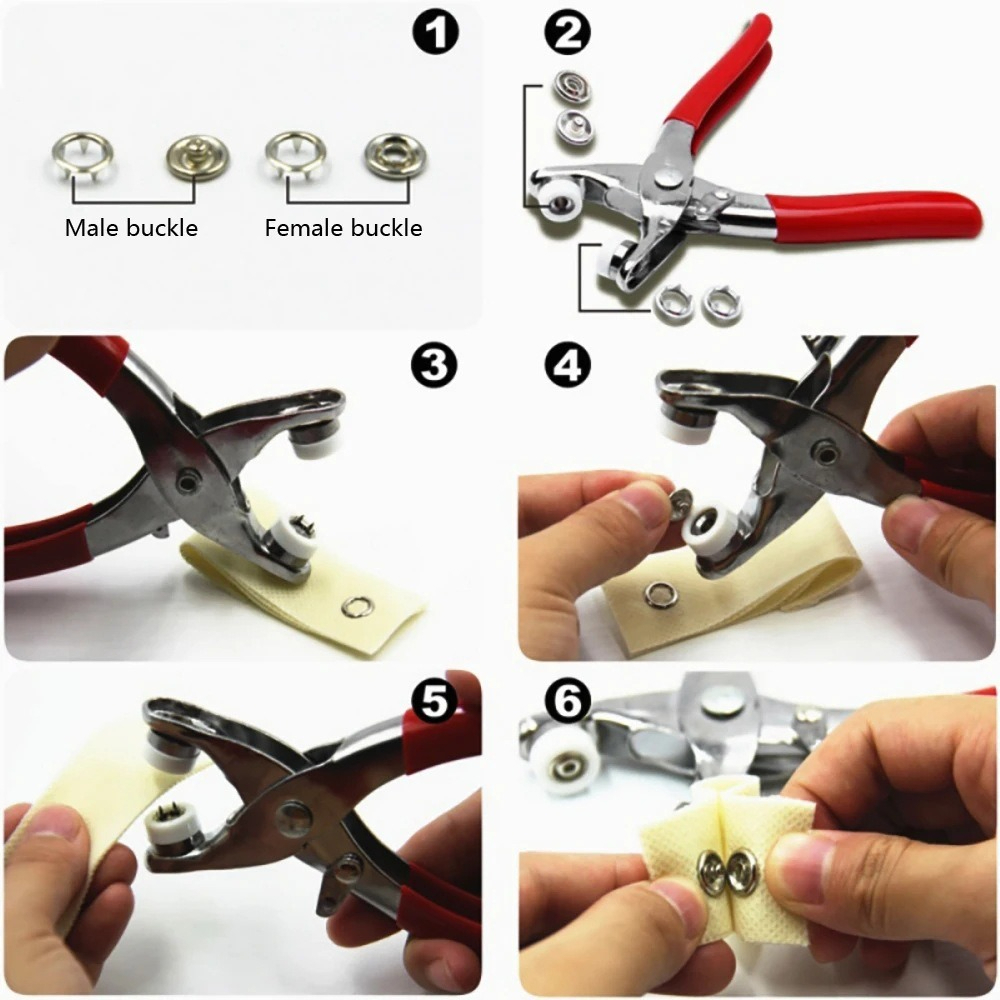 Zestaw szczypiec do zatrzasków – Snap Button Plier recenzja i cena