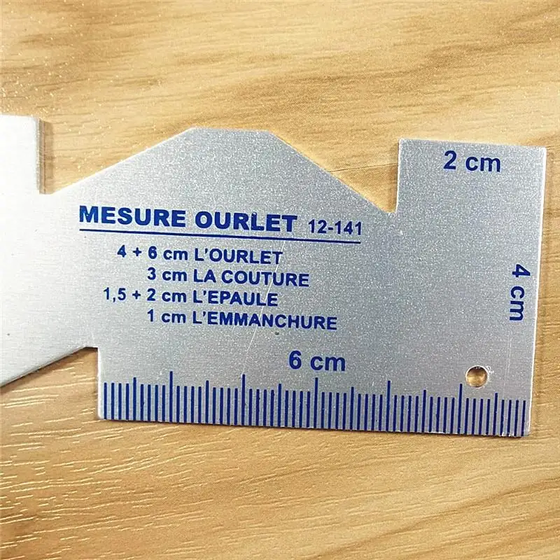 Marker do tkanin Kreda krawiec – Seam Gauge Metal recenzja i cena