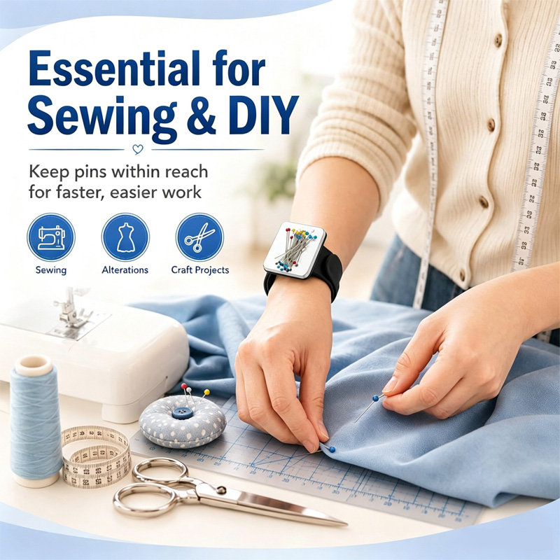 Magnetyczna poduszka na igły n – Sewing Pin Cushion recenzja i cena