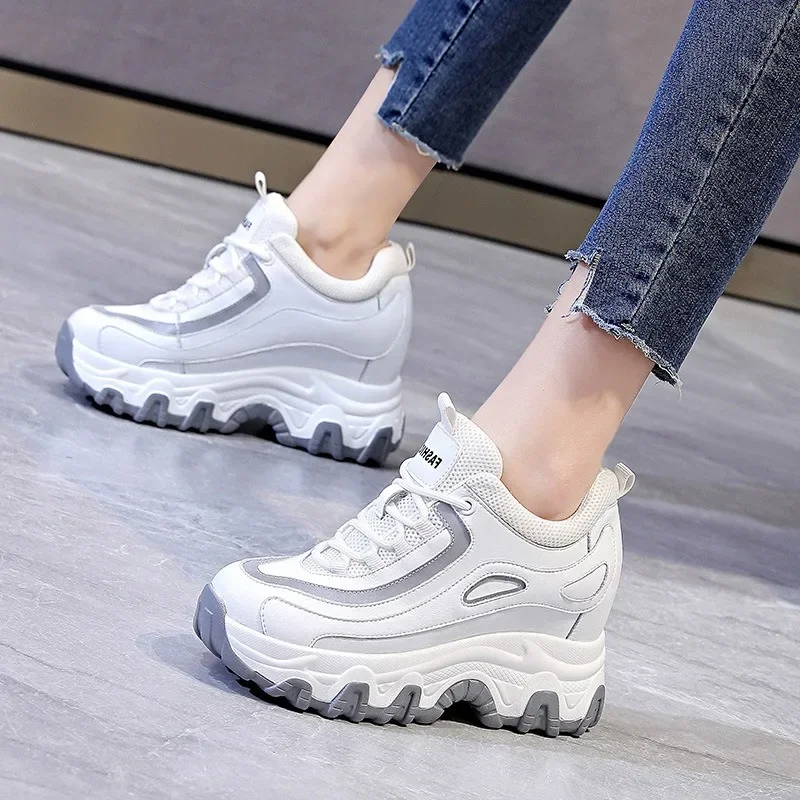 Damskie buty casual na platfor – Sewing Latex recenzja i cena
