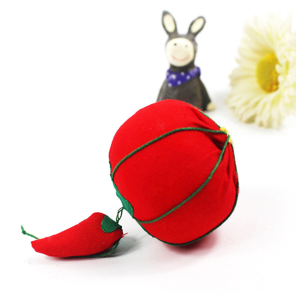 1PC piękny kształt kuli pomido – Sewing Pin Cushion recenzja i cena