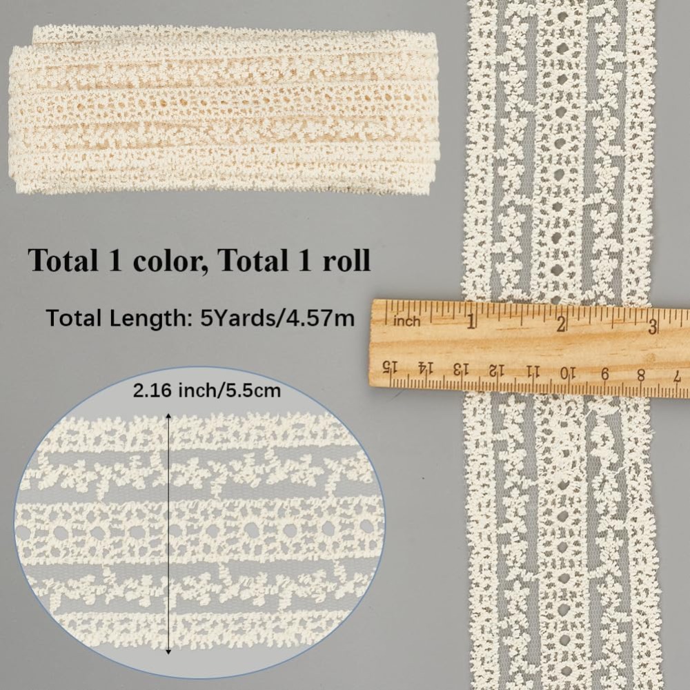2.2-calowa (5 cm) szeroka, baw – Sewing Eyelet Fabric recenzja i cena
