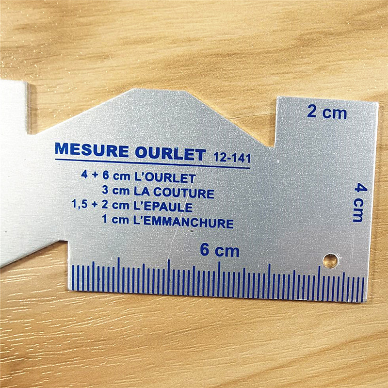 Precyzyjny miernik do szycia,  – Seam Gauge Metal recenzja i cena
