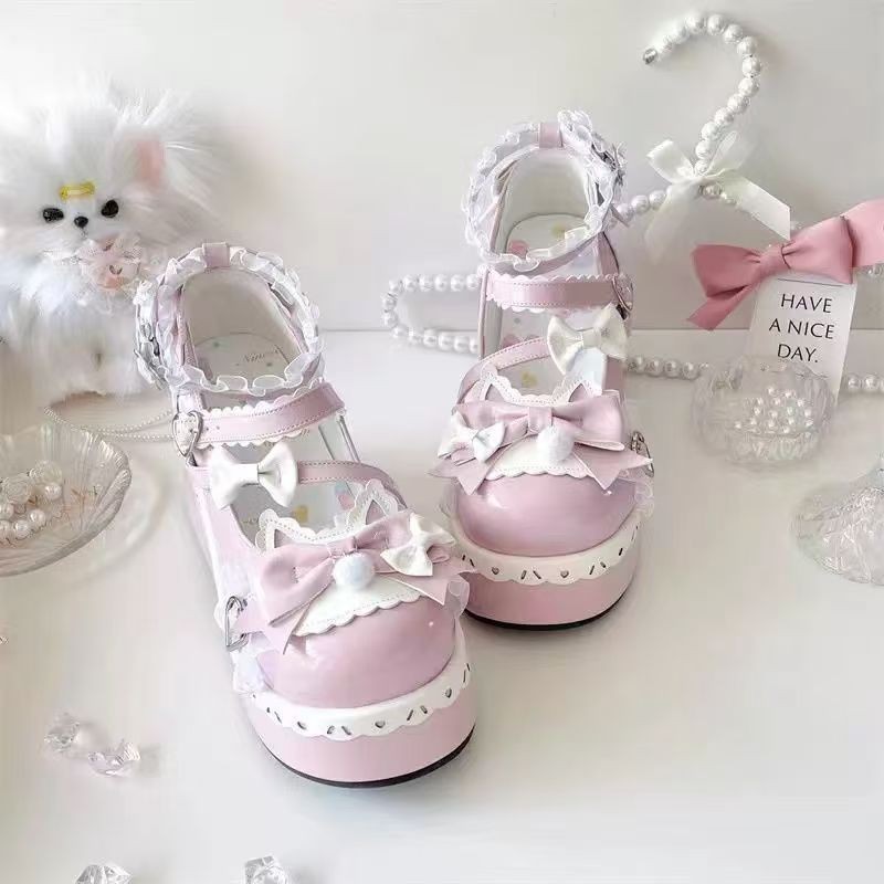 Urocze dziewczęce buty Lolita  – Sewing Nylon recenzja i cena