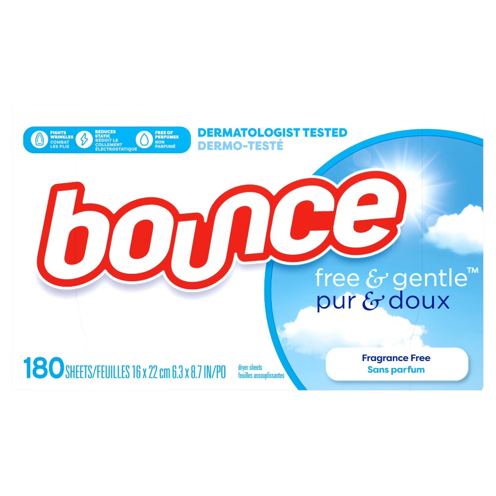 Duże, bezwonne płatki do susza – Fabric Softener Sheet recenzja i cena