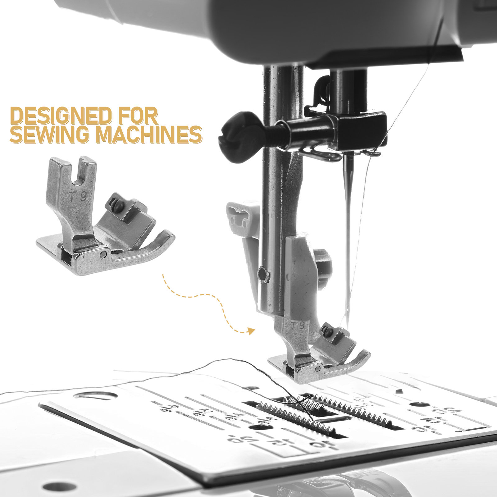 Uniwersalna stopka dociskowa - – Sewing Hemming recenzja i cena