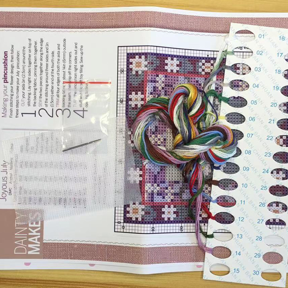 Zestawy do haftu krzyżykowego  – Sewing Pin Cushion recenzja i cena