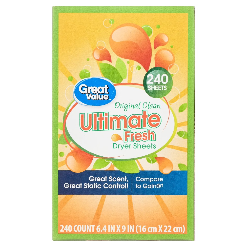 Ultimate Fresh Dryer Sheets Or – Fabric Softener Sheet recenzja i cena